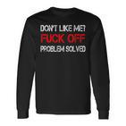 Don't Like Me Off Langarmshirts