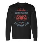 Dutch Harbor Alaska King Crab Langarmshirts