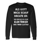 Electrician Electronics Engineer Electrical Engineering Langarmshirts