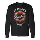 Familien Kreuzfahrt 2025 Langarmshirts