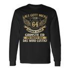 Als Gott Michor 64 Jahren Schuf Birthday Langarmshirts