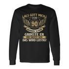 Als Gott Michor 90 Jahren Schuf Birthday Langarmshirts