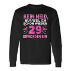 Birthday Schon Wieder 29Th Birthday Langarmshirts