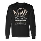 Caretaker School Housekeeper Langarmshirts