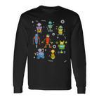 Engineer Robotics Robot Technology Langarmshirts