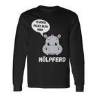 Hippo Fun Langarmshirts