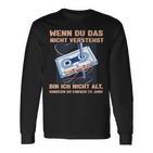 Saying Band Salad 80S 90S Retro Cassette Langarmshirts