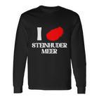 Saying Hannover Hagenburg I Love Steinhuder Meer Langarmshirts