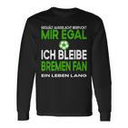 Fußball Fußballfan Aus Bremen Sport Hobbyerein Casual Langarmshirts