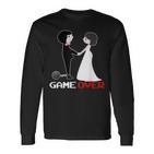 Game Over Wedding Groom Jga Langarmshirts