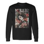 Geisha Asia Japan Frauintage Kultur Tokyo Geisha Langarmshirts