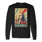 Georg Friedrich Händelintage Colours Langarmshirts