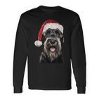 Giant Schnauzer Christmas Langarmshirts