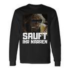 Gönndalf Sauft Ihr Narren Langarmshirts