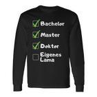 Graduation For Promotion Checklist Langarmshirts