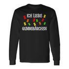 Gummy Bears Ich Liebe Gummärchen Langarmshirts