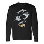 Hammershark Zebra Shark Shark Types Of Sharks Langarmshirts