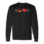 Heartbeat Deutschland Turkey Langarmshirts