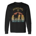 Heartland Retrointage Sunset Langarmshirts