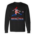 Hrvatska Croatia Croatia Football Team Croatia Croatia Football Langarmshirts