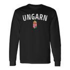 Hungaryintage Hungary Hungarian S Langarmshirts