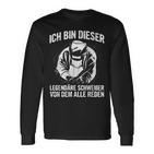 Ich Bin Dieser Legendär Ich Bin Dieser Legendary Welding Langarmshirts