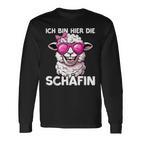 Ich Bin Hier Die Schäffin Langarmshirts