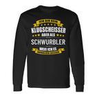 Ich Bin Kein Klugscheisser Schwurbler Conspiracy Theory Langarmshirts