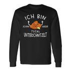 Ich Bin Schon Wieder Totally Unterschnitzelt Schnitzel Fleisch I'm Langarmshirts