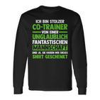 Ich Bin Stolzer Co-Trainer Langarmshirts