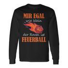 Ich Egal Wie Klein Der Raum Ist Feuerball Rollenspiel Zauber German Langarmshirts