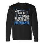 Ich Komme Totallnach Meiner Patentante Godson Langarmshirts