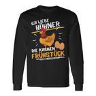 Ich Liebe Hehner Die Kacken Freakfast Langarmshirts