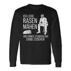 Ich Liebe Rasen Mow Ich Liebe Rasen Mow Langarmshirts