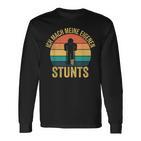 Ich Mache Meine Own Stunts Gipsbein Fussbrochen Langarmshirts