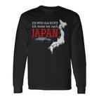 Ich Muss Nur Nach Japan Langarmshirts