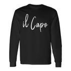 Il Capo Italian The Boss Langarmshirts