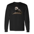 Iltise Waldiltis Puppy Ratz Forest Fiss Iltis Langarmshirts