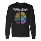 Ja Es Es Ist Alles In Mein Kopf Multiple Sclerosis Ms Langarmshirts