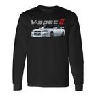 Jdm Auto R34-Spec Ii Rb26 Skyline Langarmshirts