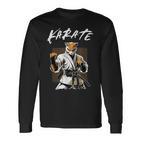 Karateka Karate Fox Langarmshirts