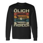 Kfz Mechaniker Ölich Aber Frohlich Langarmshirts