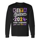 Kita Abgänger 2024 Kindergarten Farewell Graduation Langarmshirts