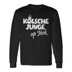 Kölsche Junge Op Jöck Kölner Unterwegs Cologne Langarmshirts