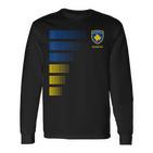 Kosovo Albania Jersey Langarmshirts