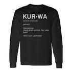 Kurwa Definition Poland Langarmshirts