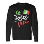 La Dolceita I Italian Lifestyle Langarmshirts