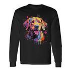 Labrador Dog Breed Langarmshirts