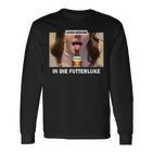 Lecker Bierchen In Die Futterluke Langarmshirts