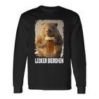 Lecker Bierchen Wombat Langarmshirts